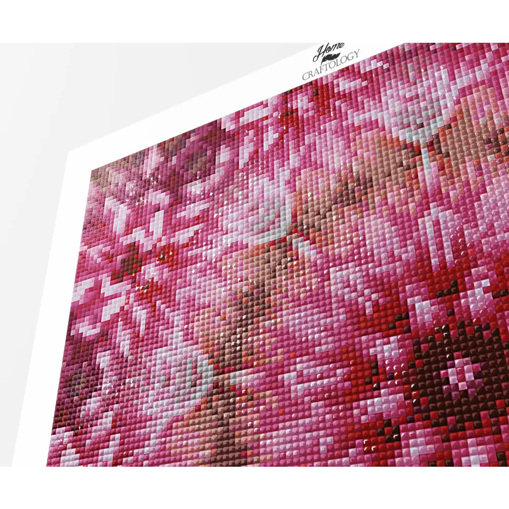 Pink Mandala - Premium Diamond Painting Kit - Diamond Painting Kit