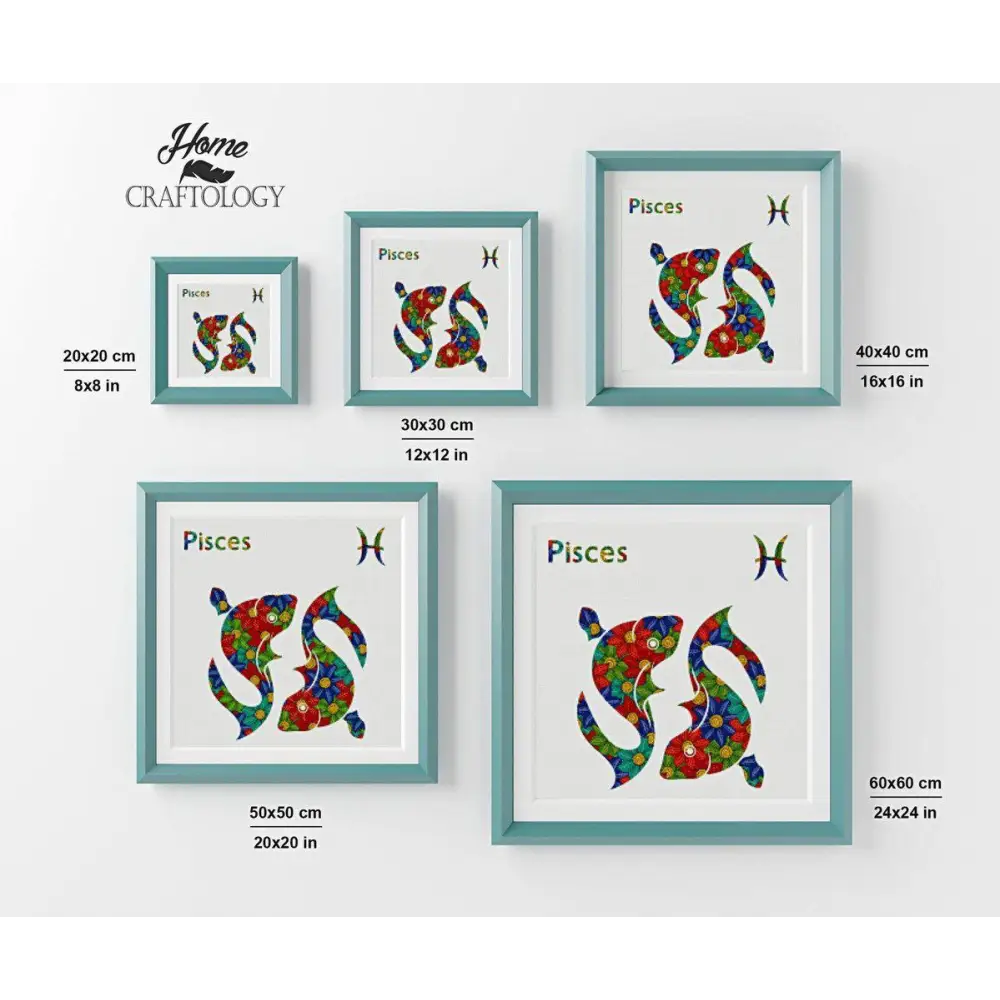 Pisces - Diamond Painting Kit - Home Craftology