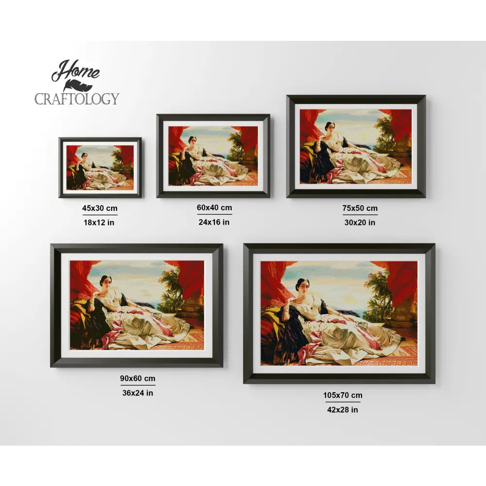 Portrait of Leonilla - Premium Diamond Painting Kit - Diamond Painting Kit