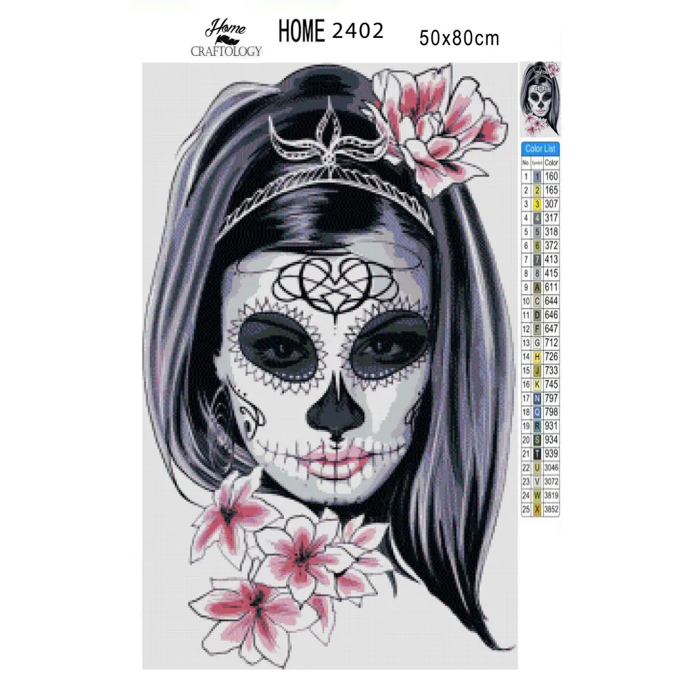 Pretty and Scary - Premium Diamond Painting Kit - Diamond Painting Kit