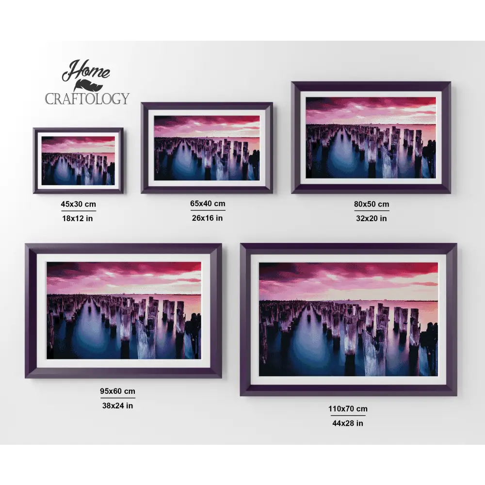 Princes Pier - Premium Diamond Painting Kit - Diamond Painting Kit