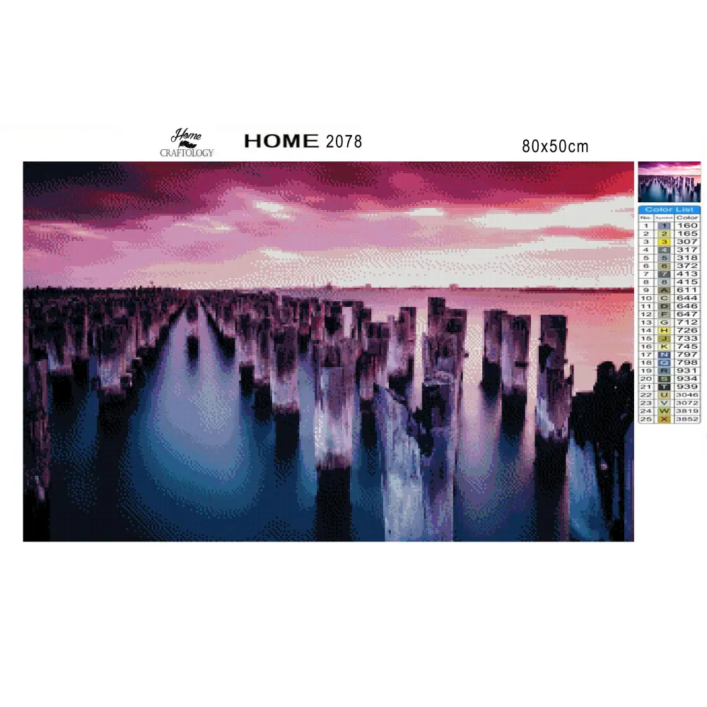 Princes Pier - Premium Diamond Painting Kit - Diamond Painting Kit