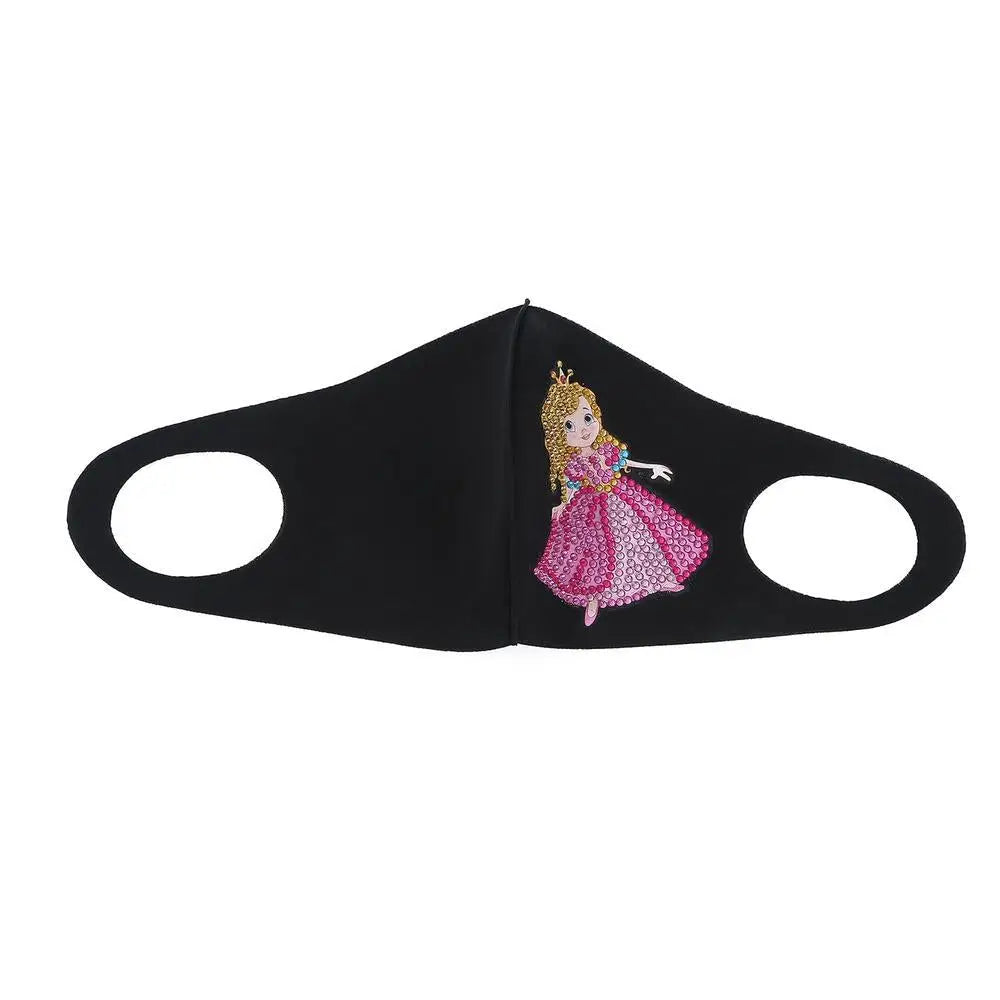 Princess - Diamond Painting Face Mask - Face Mask
