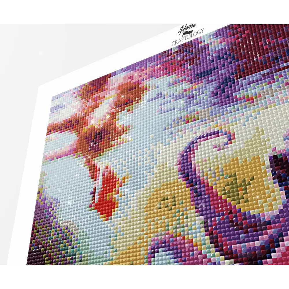 Purple Octopus - Premium Diamond Painting Kit - Diamond Painting Kit