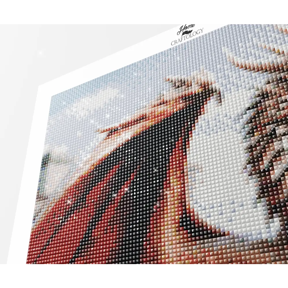 Red Dragon- Exclusive Premium Diamond Painting Kit - Diamond Painting Kit