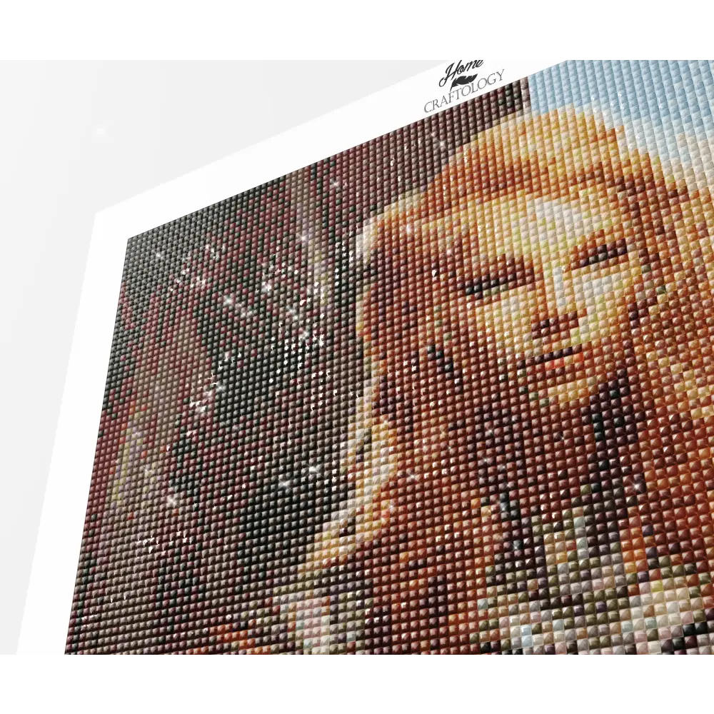 Red-Haired Warrior - Exclusive Premium Diamond Painting Kit - Diamond Painting Kit