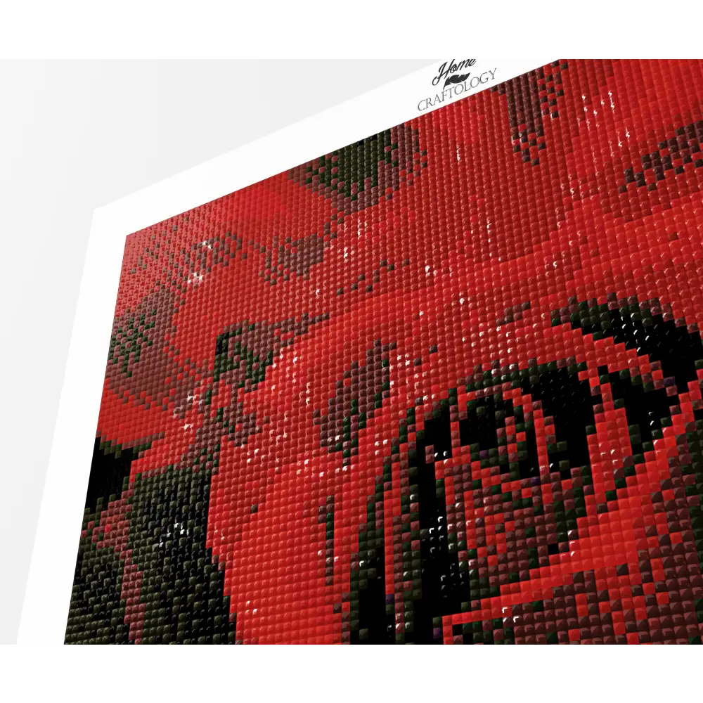 Red Rose - Premium Diamond Painting Kit - Diamond Painting Kit