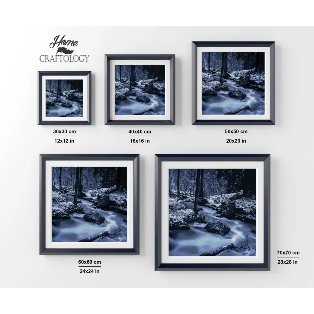 Rushing Brook - Premium Diamond Painting Kit - Diamond Painting Kit