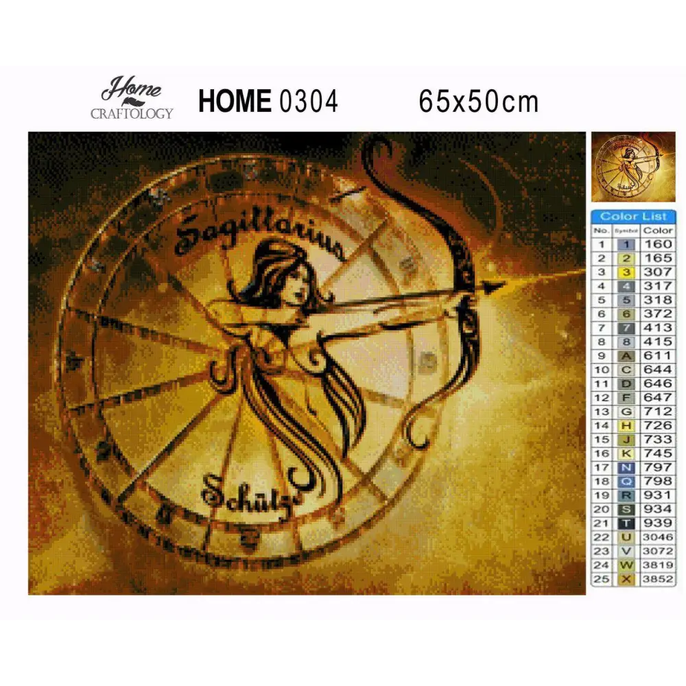 Sagittarius Horoscope - Premium Diamond Painting Kit - Diamond Painting Kit