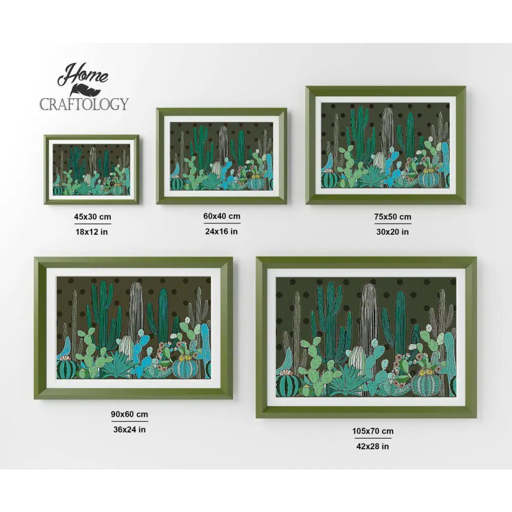 Saguaro Cactus - Premium Diamond Painting Kit - Diamond Painting Kit