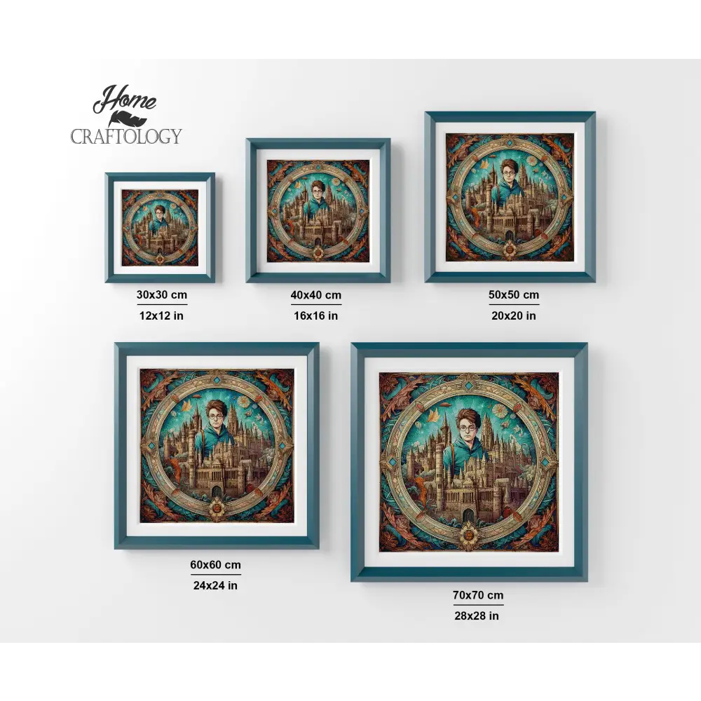 School of Wizards - Exclusive Premium Diamond Painting Kit - Diamond Painting Kit