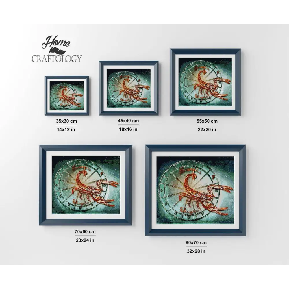 Scorpio Horoscope - Premium Diamond Painting Kit - Diamond Painting Kit