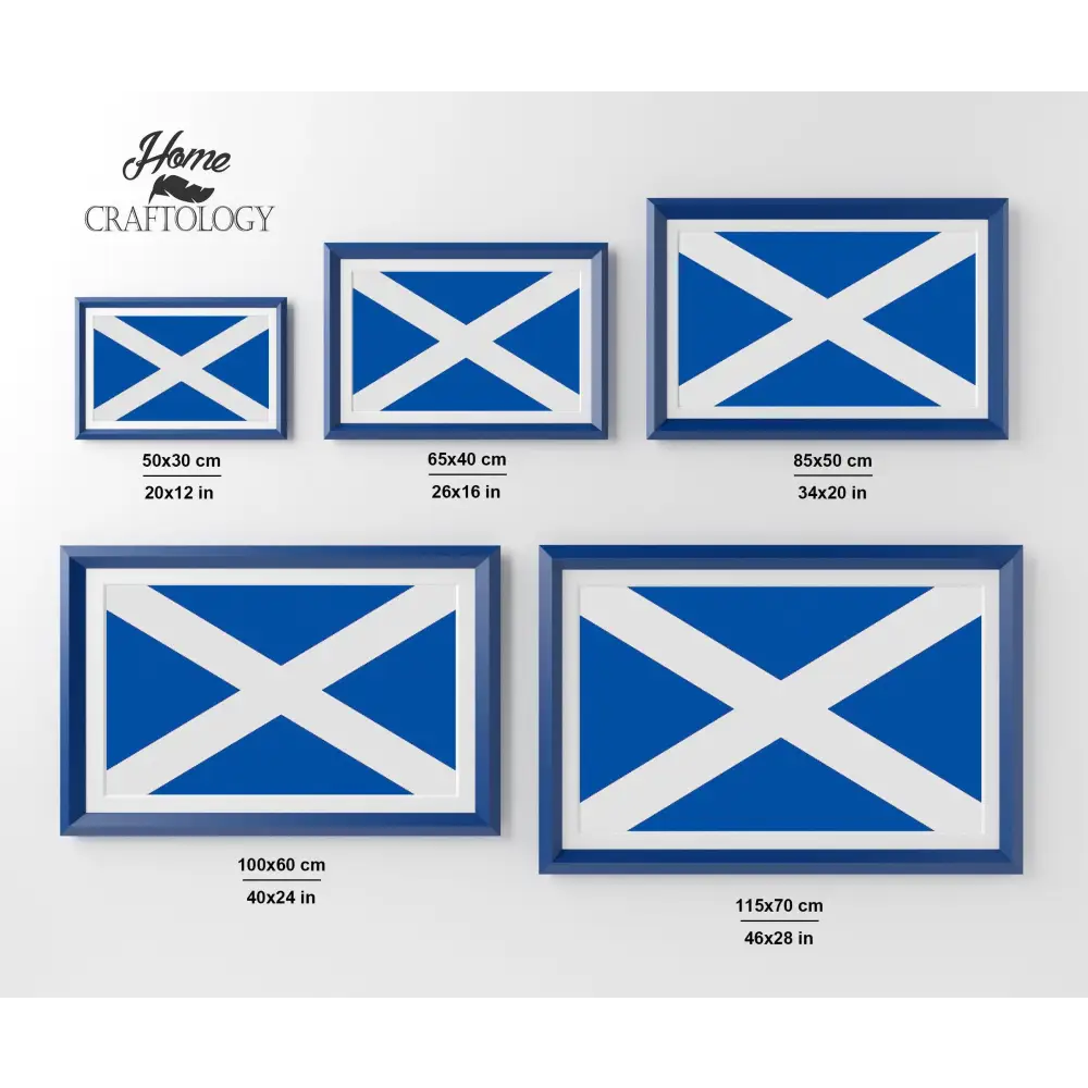 Scotland Flag - Premium Diamond Painting Kit - Diamond Painting Kit