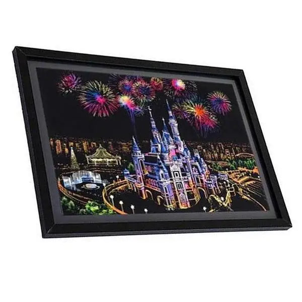 Scratch Art Frame - Scratch Painting
