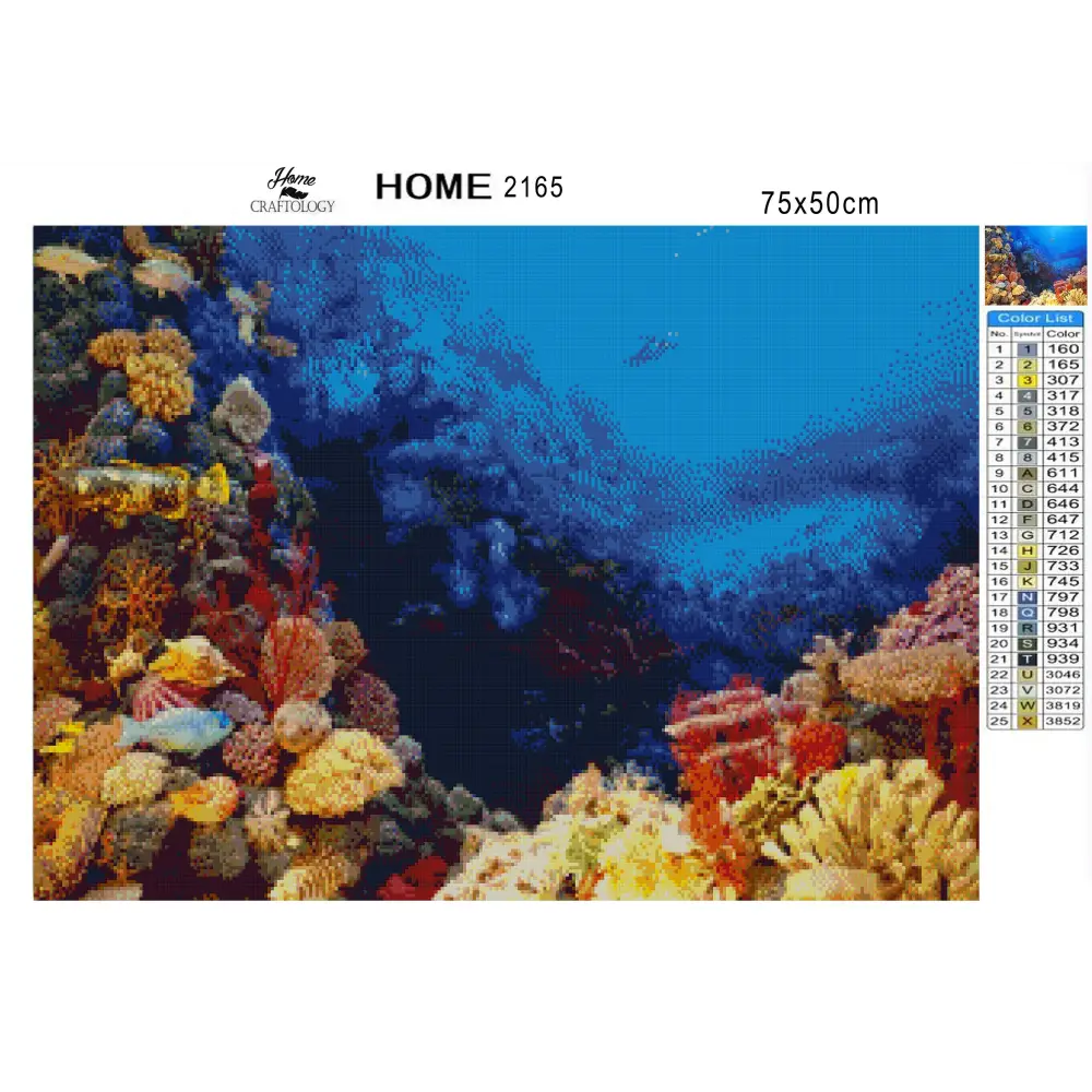 Seabed - Premium Diamond Painting Kit - Diamond Painting Kit