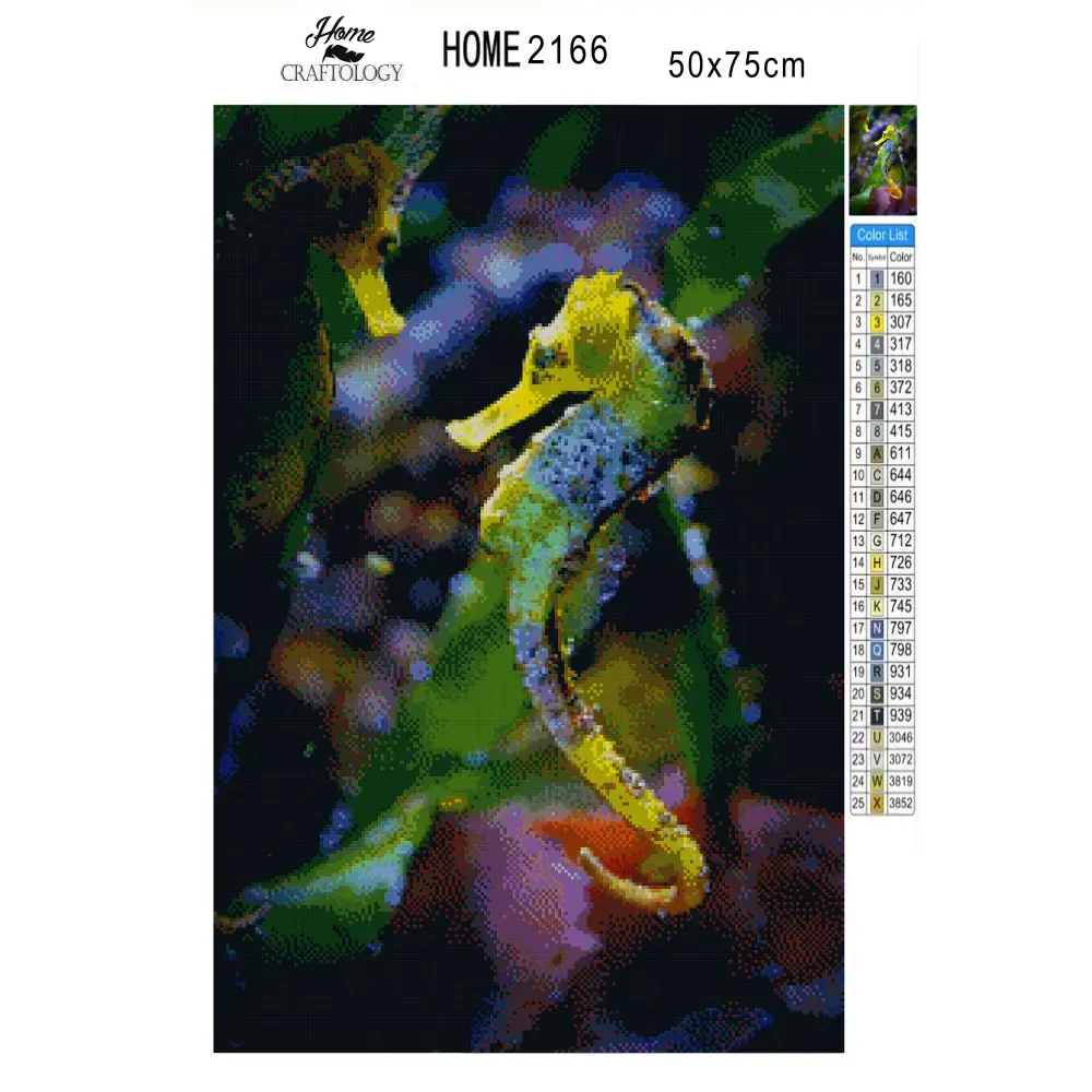 Seahorse - Premium Diamond Painting Kit - Diamond Painting Kit