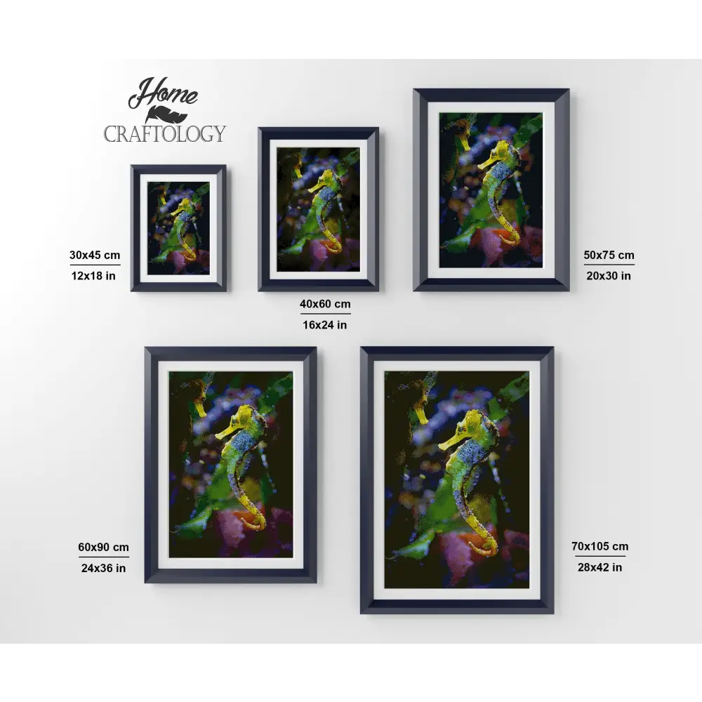 Seahorse - Premium Diamond Painting Kit - Diamond Painting Kit