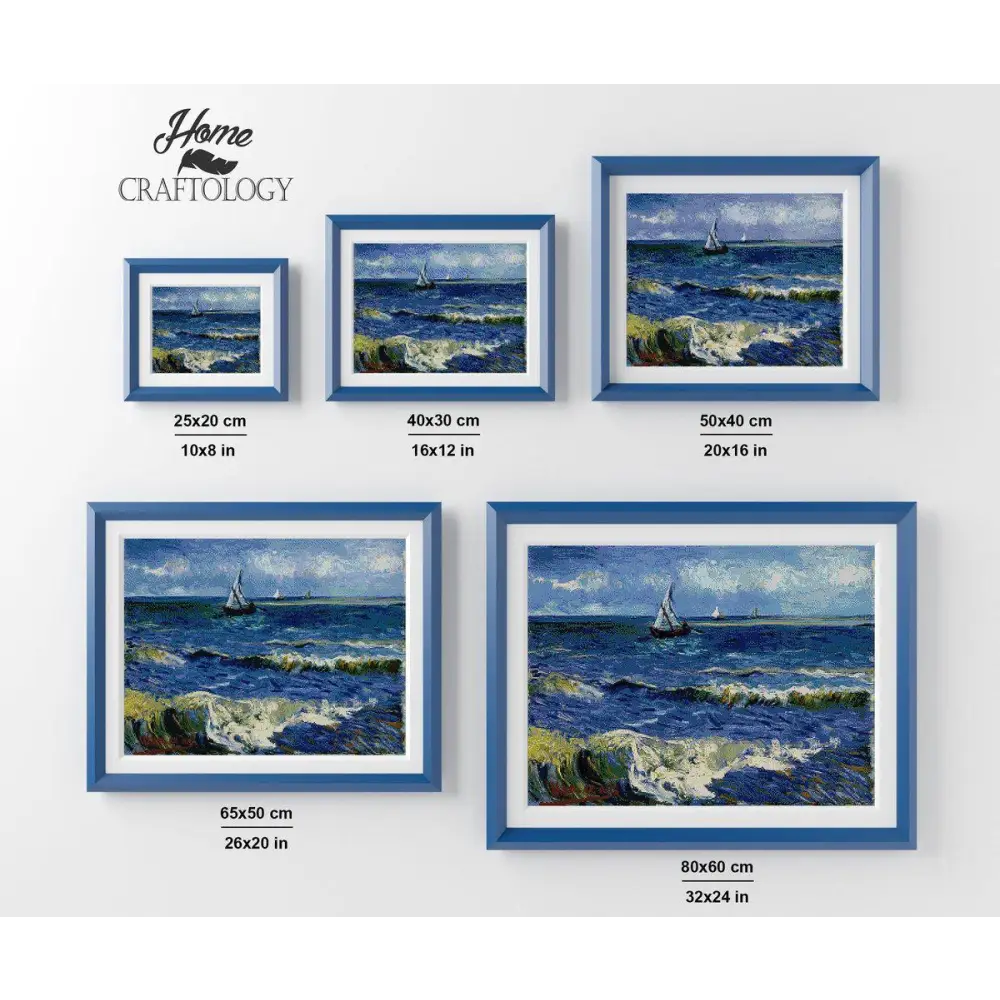 Seascape - Premium Diamond Painting Kit - Diamond Painting Kit