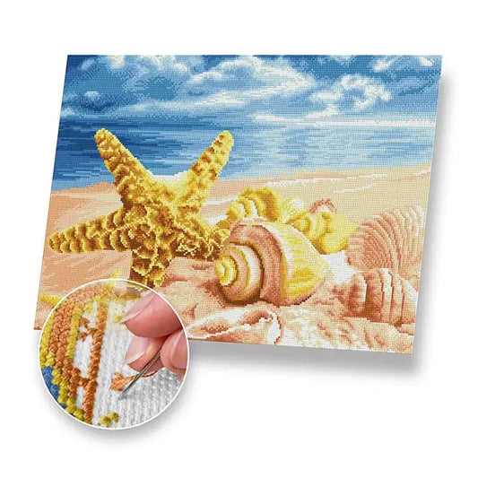 Seashells by the Shore Kit - Cross Stitch - Cross Stitch Kit