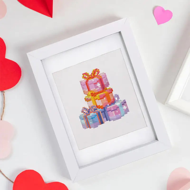 Set of 12 Birthday - Mini Diamond Painting Kits - Mini Painting