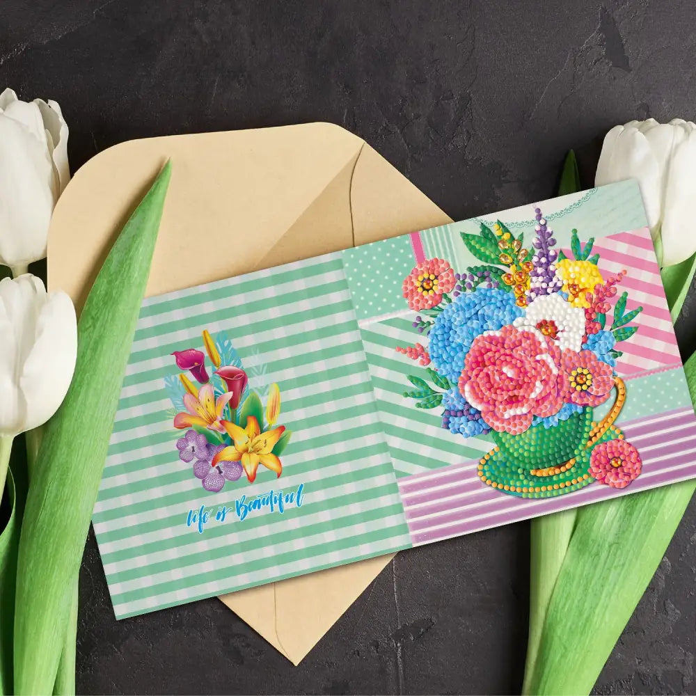 Set of 12 Greeting Cards Set D - Greeting Card