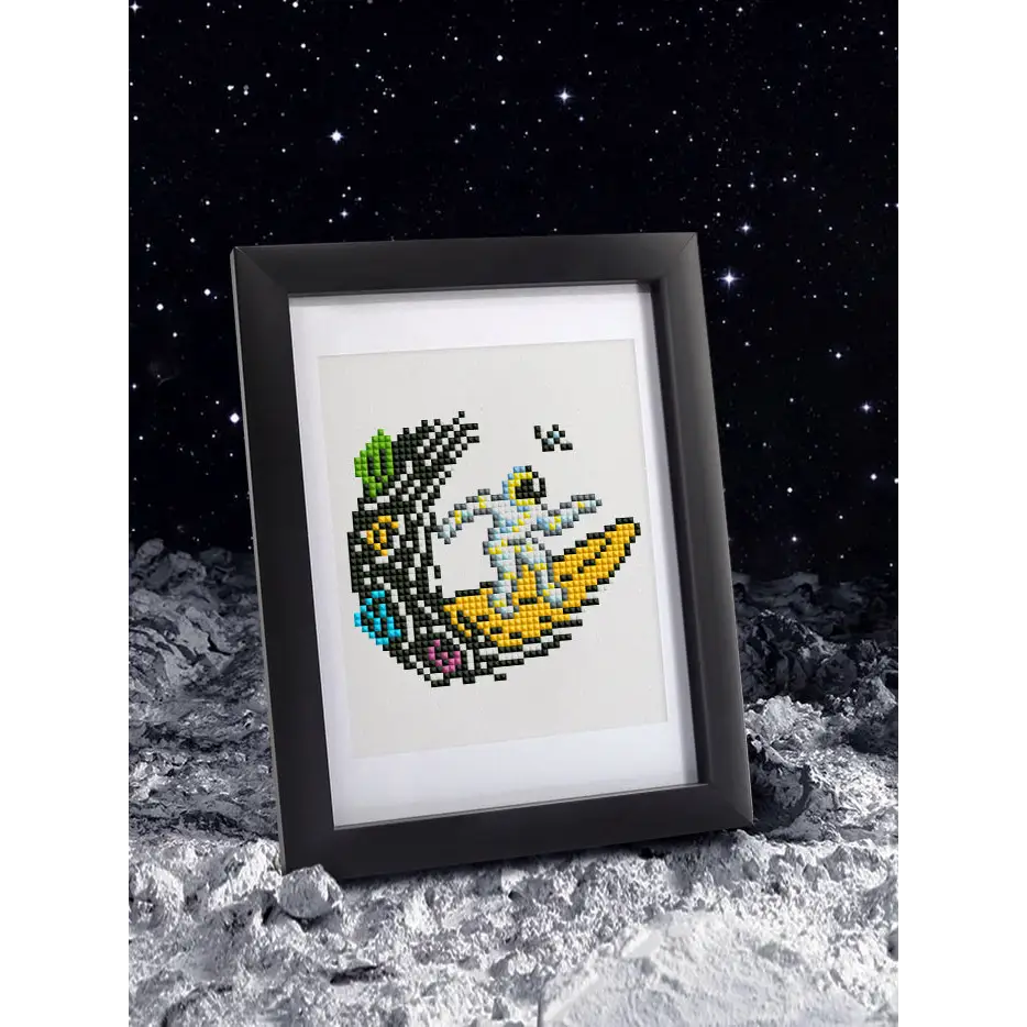 Set of 12 Space Creations - Mini Diamond Painting Kits - Mini Painting