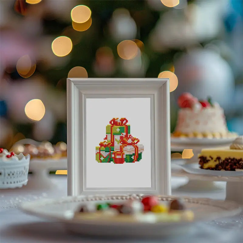 Set of 2 Birthday - Mini Diamond Painting Kits - Mini Painting