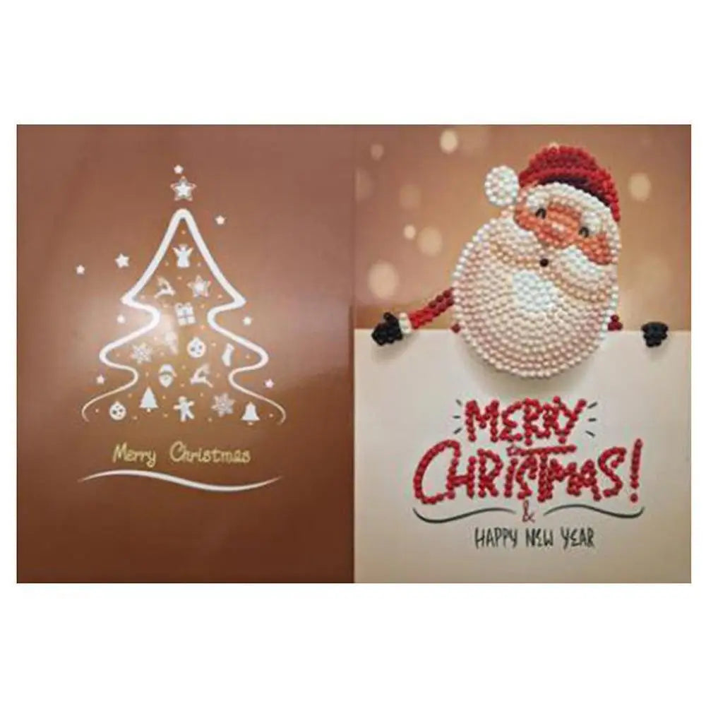 Set of 4 Christmas Greeting Cards Set B - Greeting Card