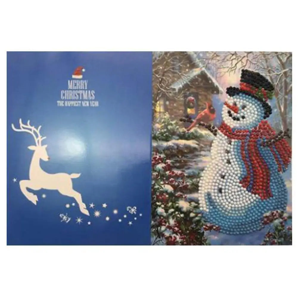 Set of 4 Christmas Greeting Cards Set B - Greeting Card