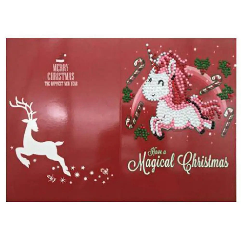 Set of 4 Christmas Greeting Cards Set B - Greeting Card