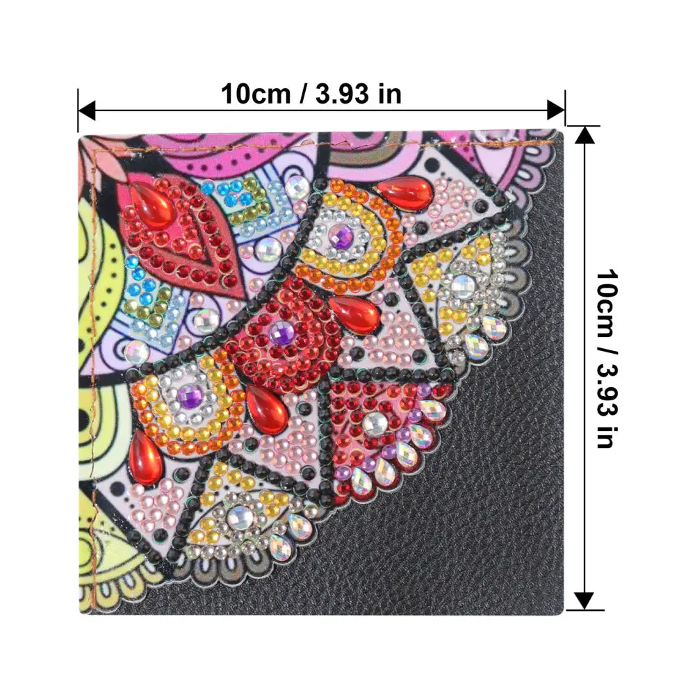 Set of 4 Diamonds - Diamond Painting Corner Bookmark - Bookmark