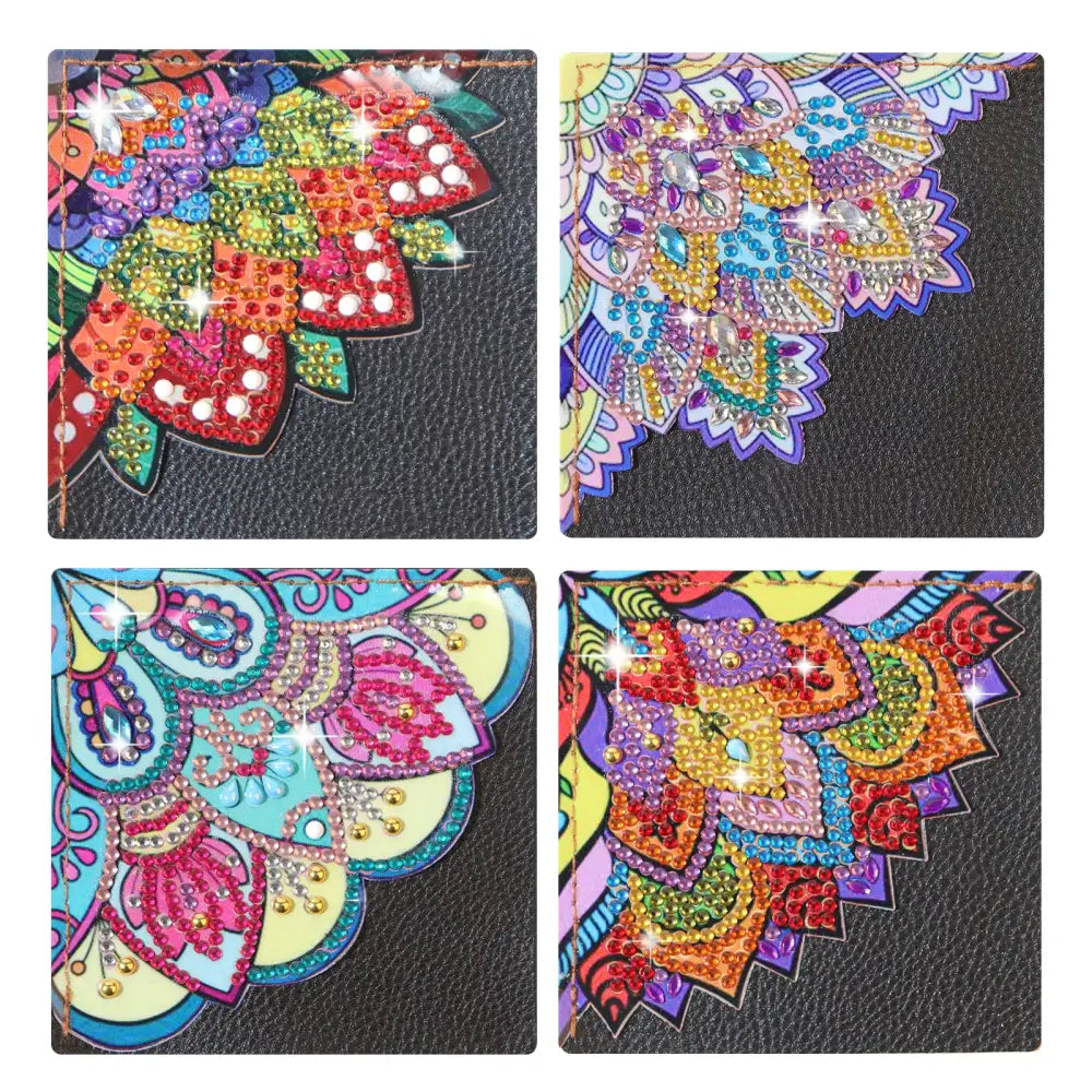 Set of 4 Spikes - Diamond Painting Corner Bookmark - Bookmark
