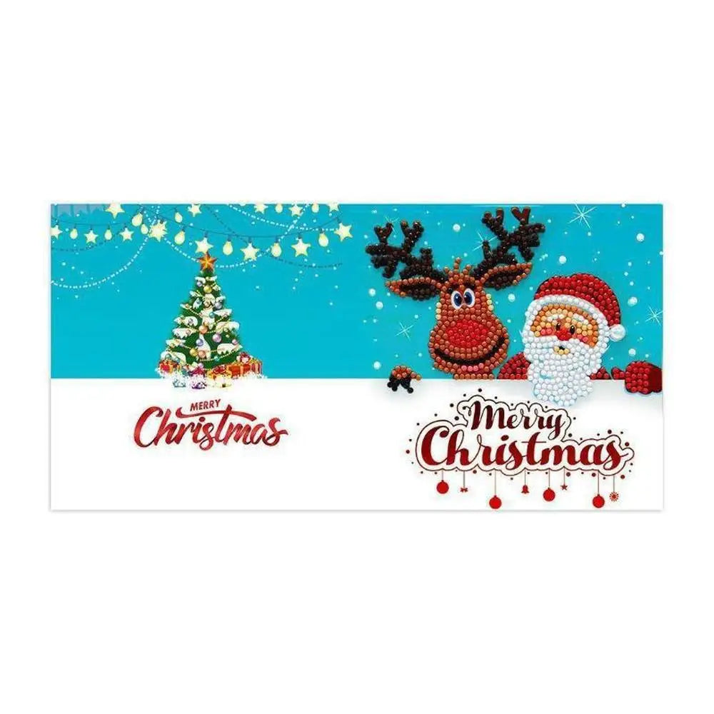 Set of 8 Christmas Greeting Cards Set B - Greeting Card