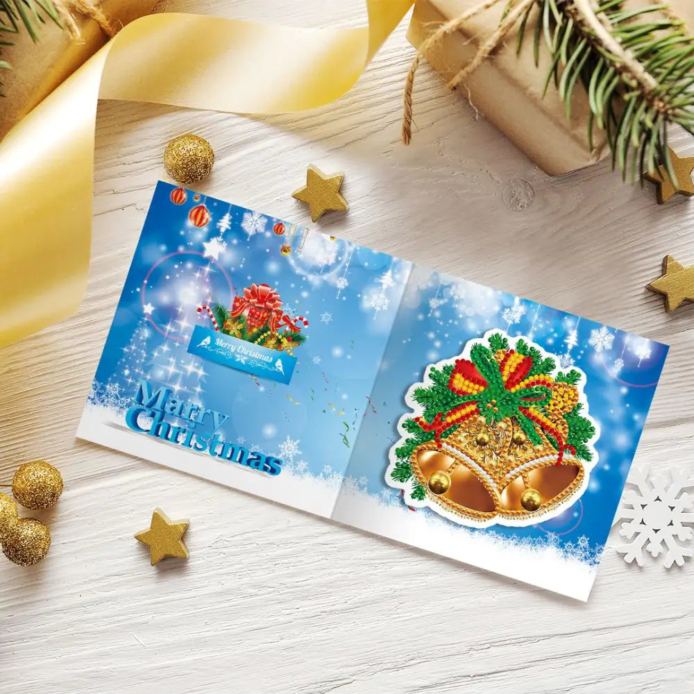 Set of 8 Christmas Greeting Cards Set E - Greeting Card