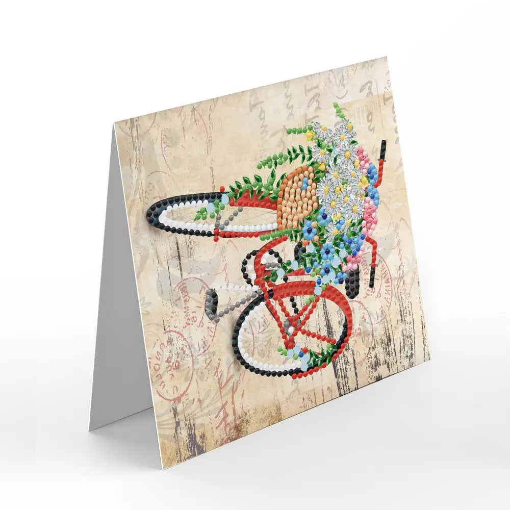 Set of 8 Flowers Greeting Cards Set A - Greeting Card
