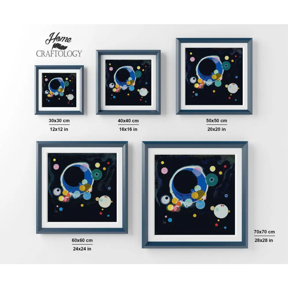 Several Circles - Premium Diamond Painting Kit - Diamond Painting Kit