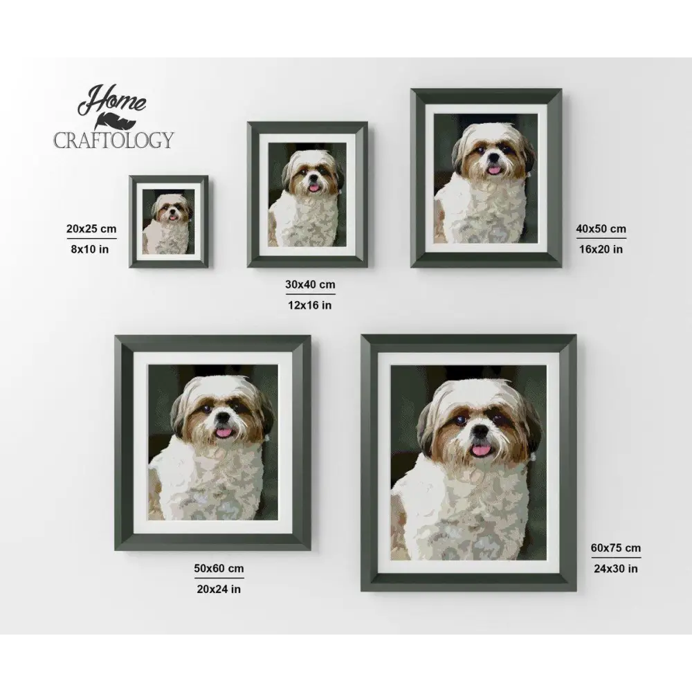 Shih Tzu - Diamond Painting Kit - Home Craftology