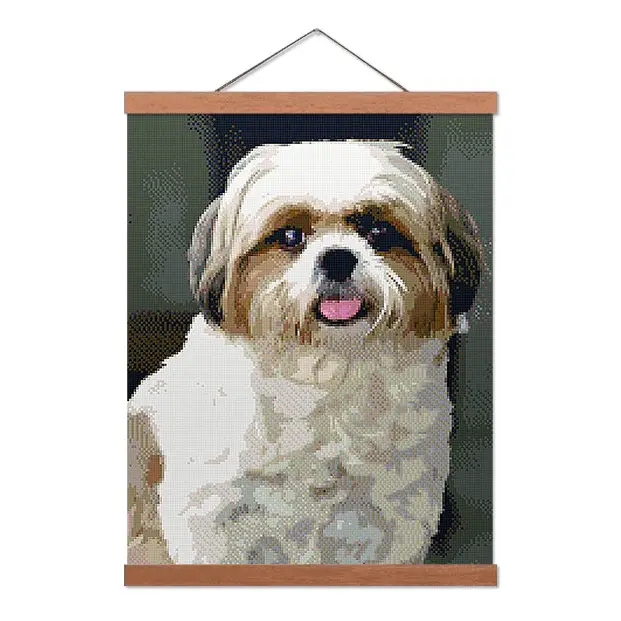 Shih Tzu - Exclusive Premium Diamond Painting Kit - Diamond Painting Kit