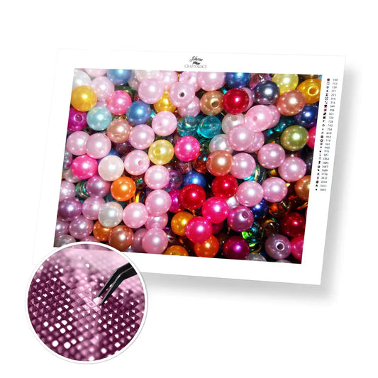 Shiny Beads - Premium Diamond Painting Kit - 40x30cm / 16x12’’ / Square (Most Popular) - Diamond Painting Kit