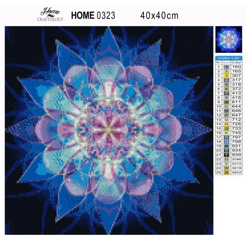 Shiny Mandala - Premium Diamond Painting Kit - Diamond Painting Kit