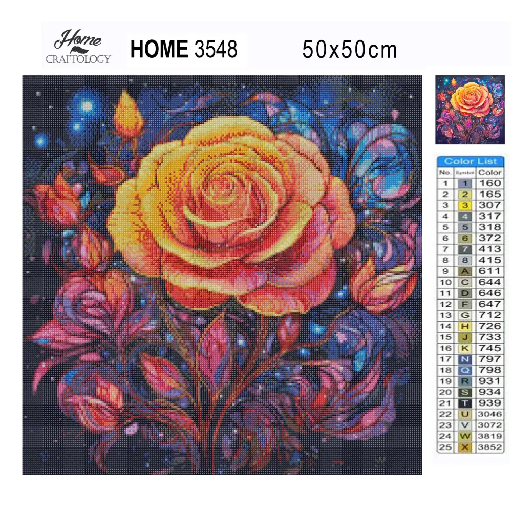 Shiny Rose - Exclusive Premium Diamond Painting Kit - Diamond Painting Kit