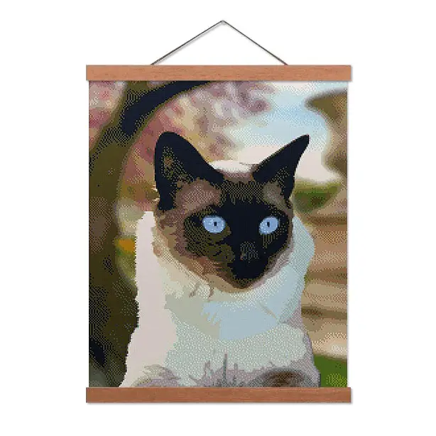 Siamese - Exclusive Premium Diamond Painting Kit - Diamond Painting Kit
