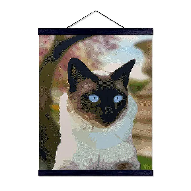 Siamese - Exclusive Premium Diamond Painting Kit - Diamond Painting Kit