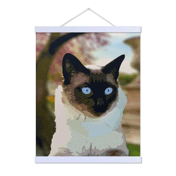 Siamese - Exclusive Premium Diamond Painting Kit - Diamond Painting Kit