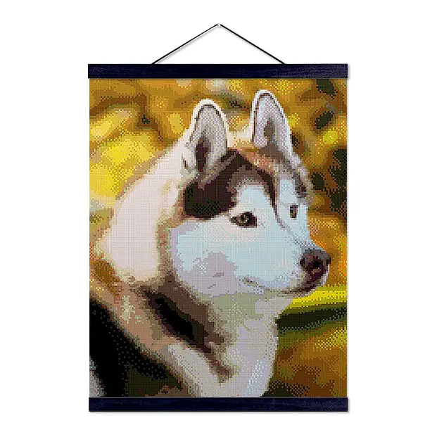 Siberian Husky - Exclusive Premium Diamond Painting Kit - Diamond Painting Kit