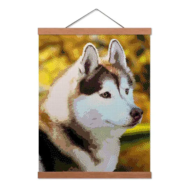 Siberian Husky - Exclusive Premium Diamond Painting Kit - Diamond Painting Kit