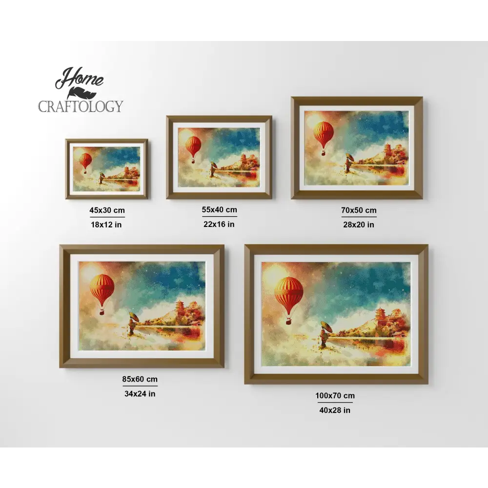 Sightseeing in Asia - Premium Diamond Painting Kit - Diamond Painting Kit