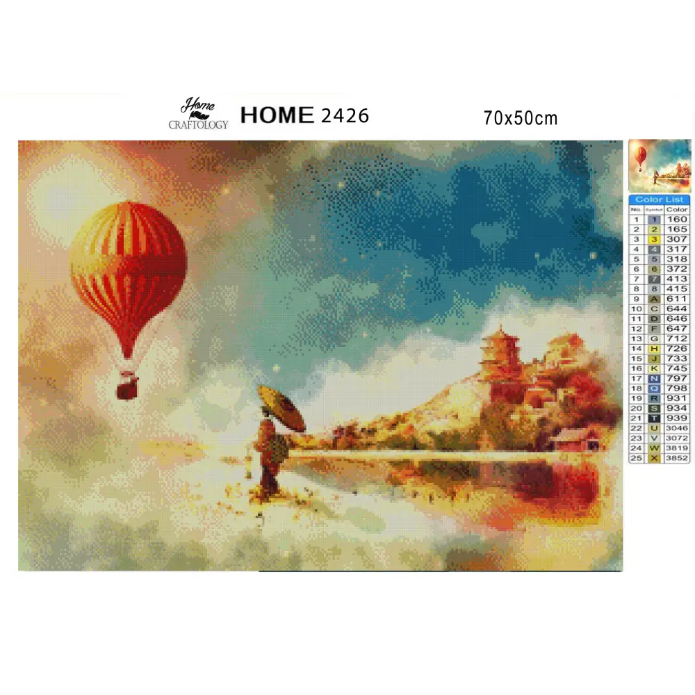 Sightseeing in Asia - Premium Diamond Painting Kit - Diamond Painting Kit