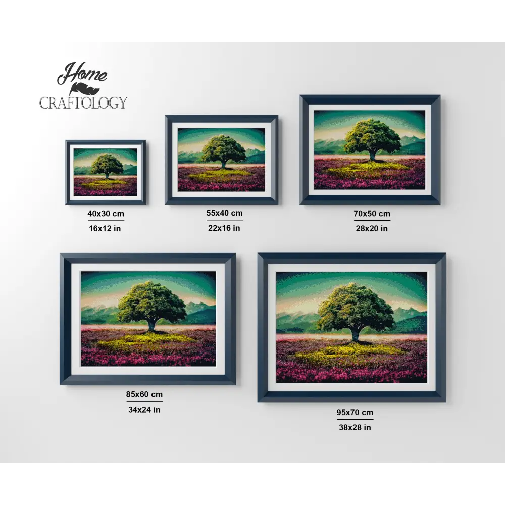 Single Tree - Premium Diamond Painting Kit - Diamond Painting Kit