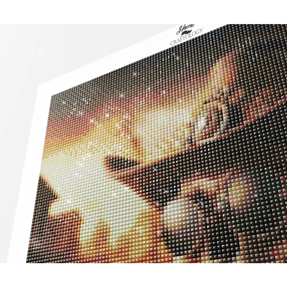 Skull Cowboy - Exclusive Premium Diamond Painting Kit - Diamond Painting Kit